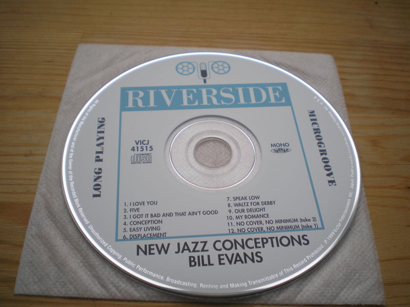Bill Evans - New jazz conceptions Japan mini-lp