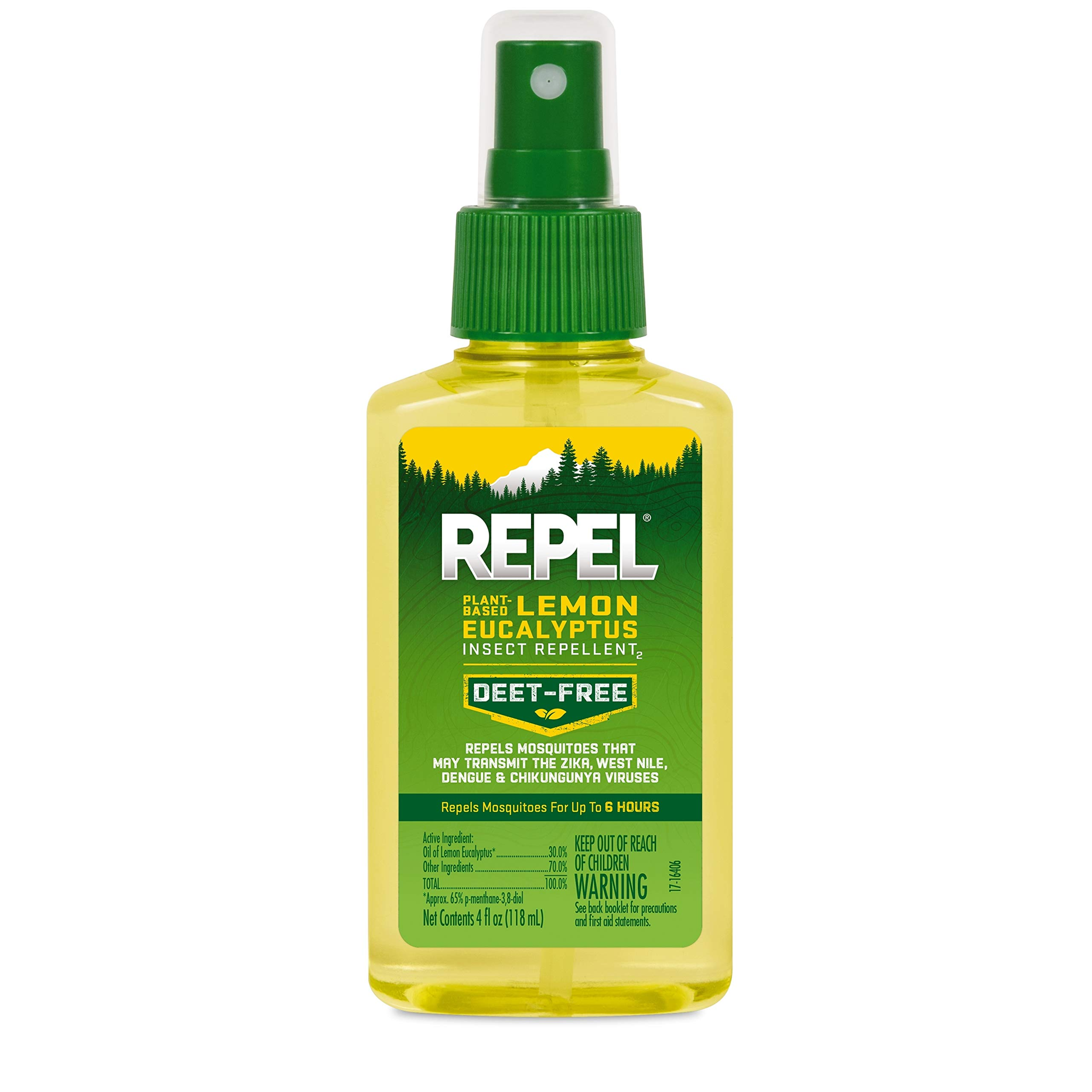 Repel PlantBased Lemon Eucalyptus Insect Repellent vs Repel Insect