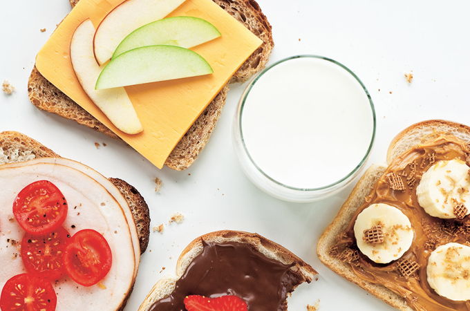 Breakfast Open-Faced Sandwiches