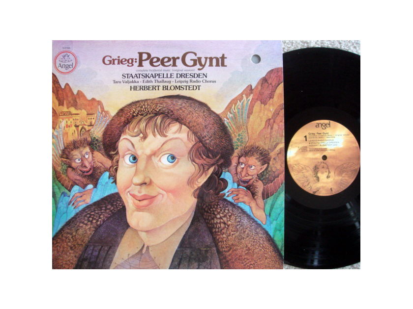 EMI Angel / BLOMSTEDT, - Grieg Peer Gynt, MINT!