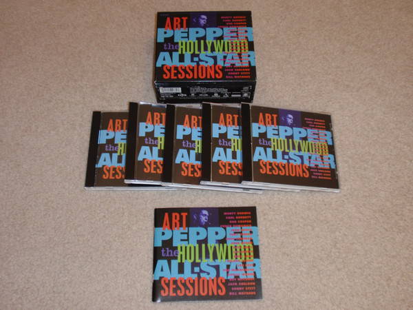Art pepper - Hollywood All-Stars 5 cd boxset, excellent