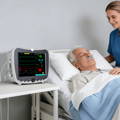 Wellue 8-inch touchscreen patient monitor with printer