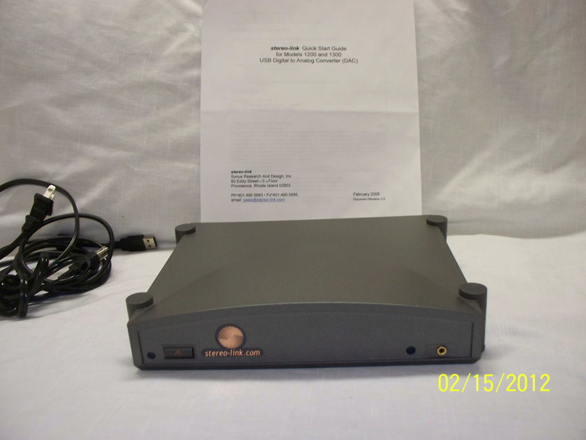 Stereo Link.Com DAC Converter  Model 1200