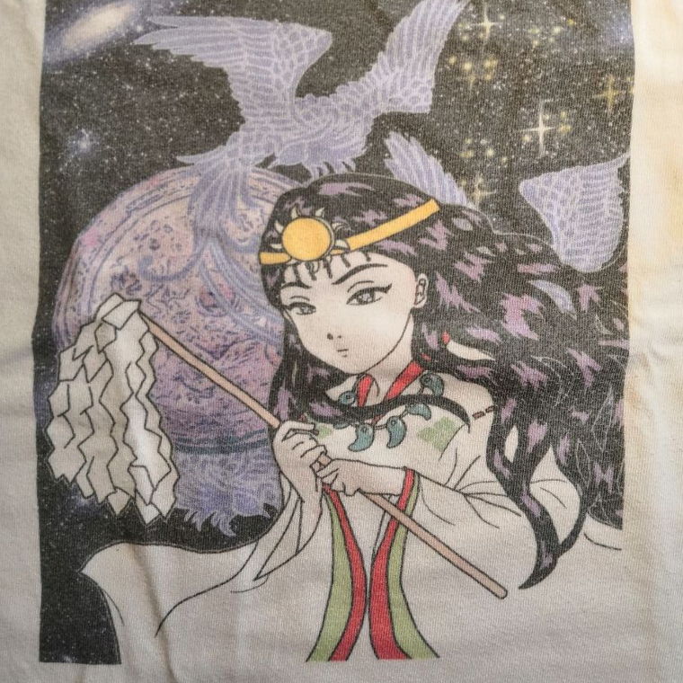 Manga Fee/Prinzessin Print T-shirt XS