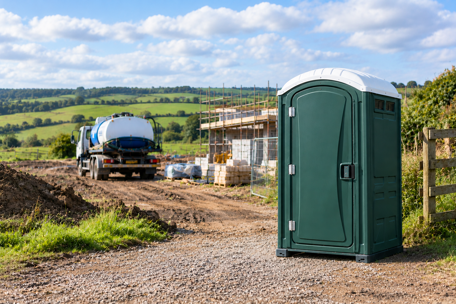 How to Choose Portable Toilets for a Remote or Rural Building Site