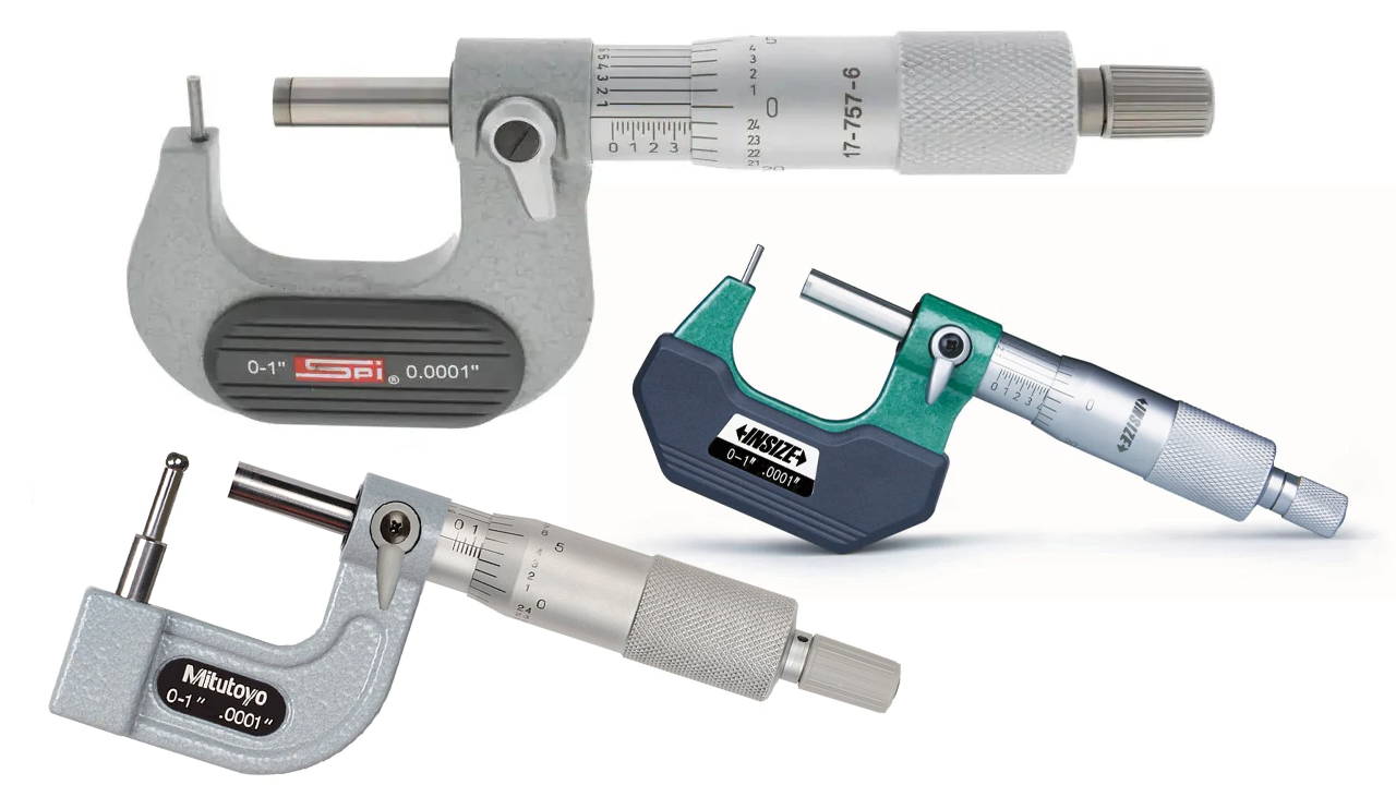 Standard Tube Micrometers at GreatGages.com