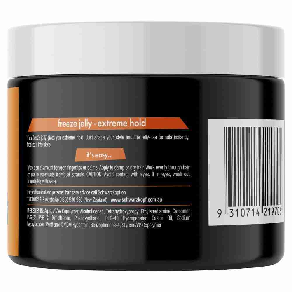 Schwarzkopf Taft Full On Freeze Jelly 200mL - Image 3