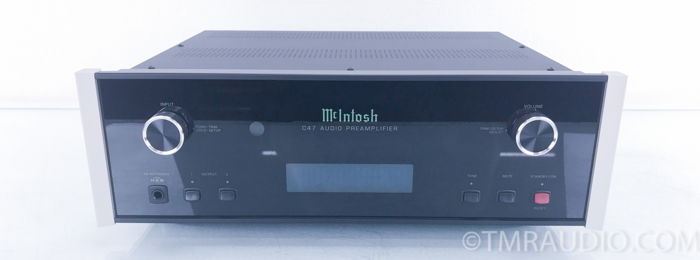 McIntosh  C47 Stereo Audio Preamplifier USB DAC / MM MC...