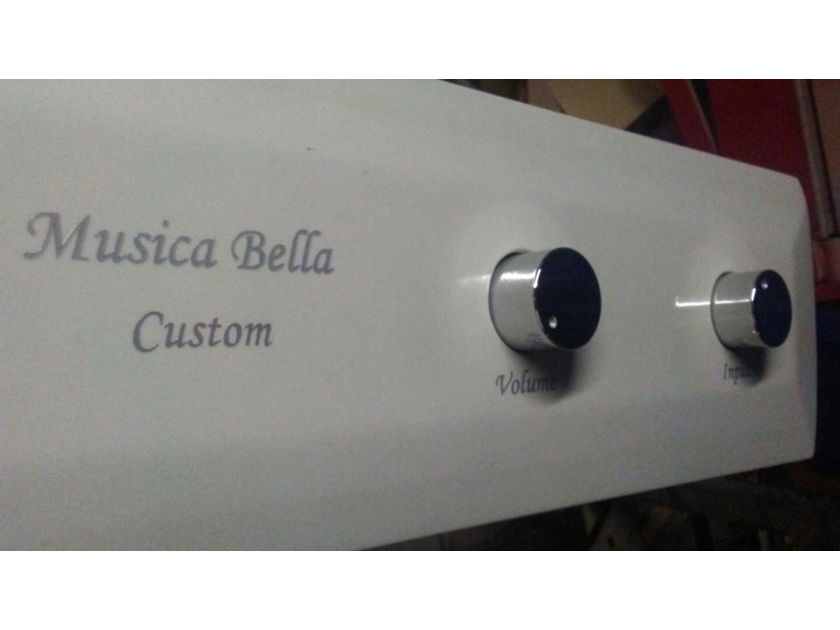 Musica Bella Custom Tube Preamp -White Pearl-Electra Print-Bybee -last hour price drop