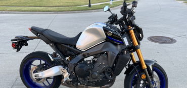 2023 YAMAHA MT-09 SP motorcycle for rent near McKinney, TX