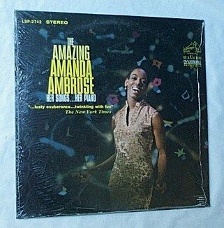 AMANDA AMBROSE LP~THE AMAZING - AMANDA AMBROSE~rare 196...