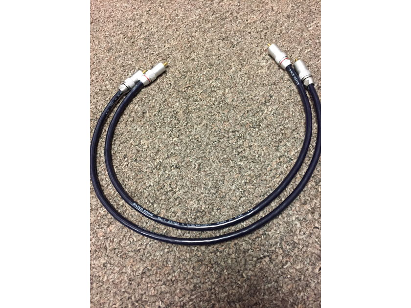 DH Labs Silver Sonic BL-1 Series II Interconnects .5 meter pair