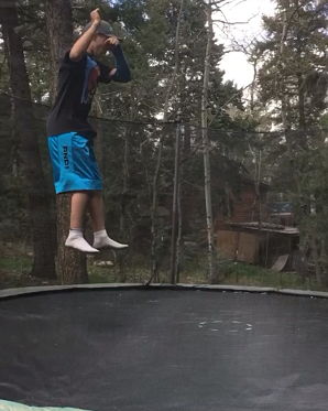 How To Backflip On A Trampoline Flips Tricks Riders