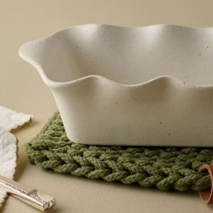 French Scalloped Loaf Pan
