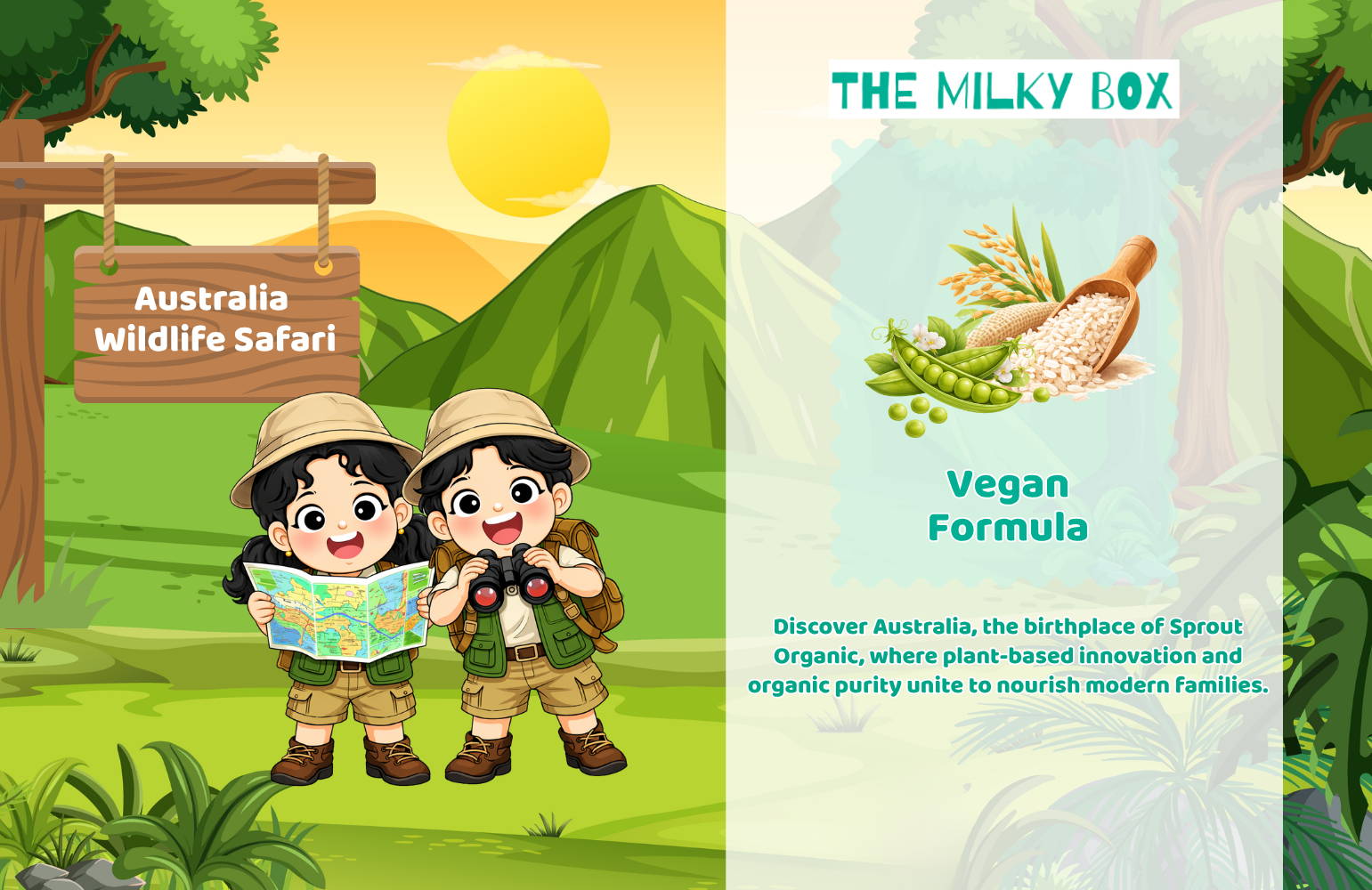 Sprout Organic vegan formula from Australia | The Milky Box