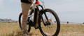 Rider on Cannondale Moterra Neo electric mountain bike