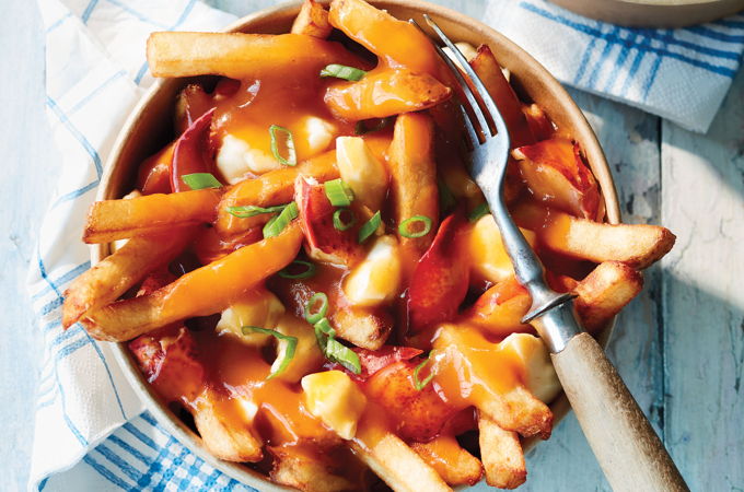 Poutine au homard