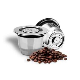 Capsule réutilisable, Capsule rechargeable Nespresso, capsules réutilisable Inox