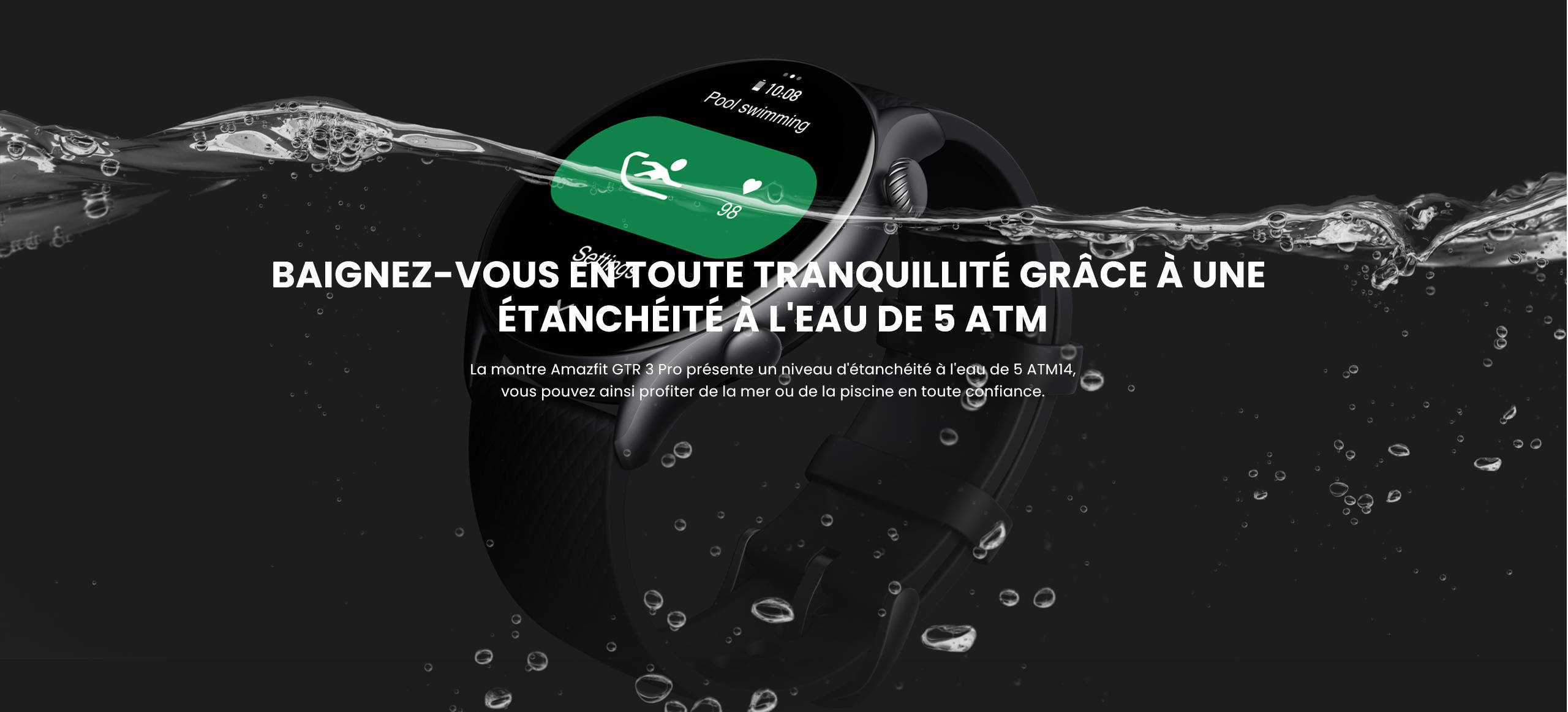 Amzfit T-Rex Pro - Quantifiez vos progrès grâce au suivi de la fréquence cardiaque.