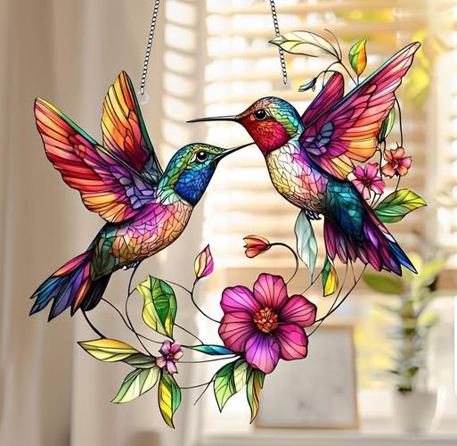 HUMMING BIRD SUN CATCHER
