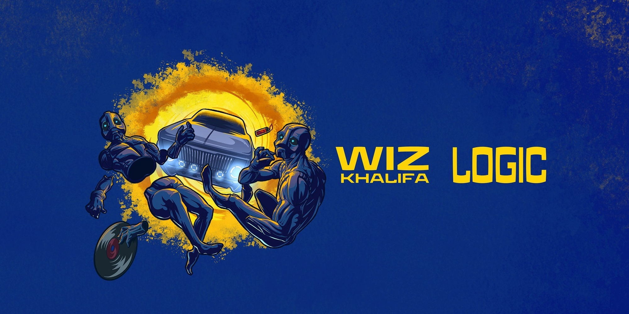 Wiz Khalifa and Logic at Xfinity Theatre promotional image