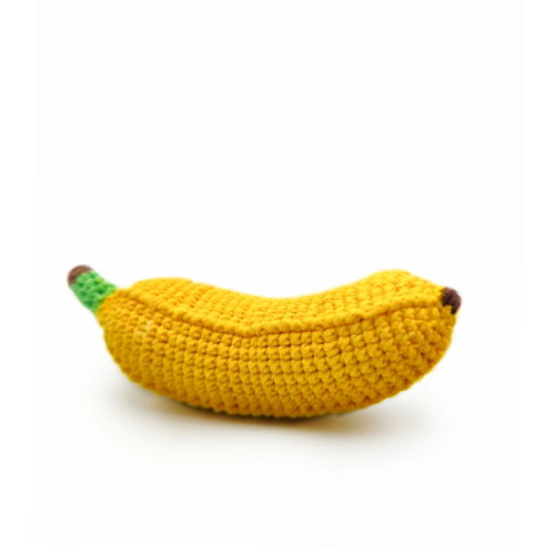 BABY BANANA crochet pattern PDF - Crochet Food Pattern No Sew Crochet Play Food Pattern Montessori Toy Fruit Pattern Amigurumi Crochet Food