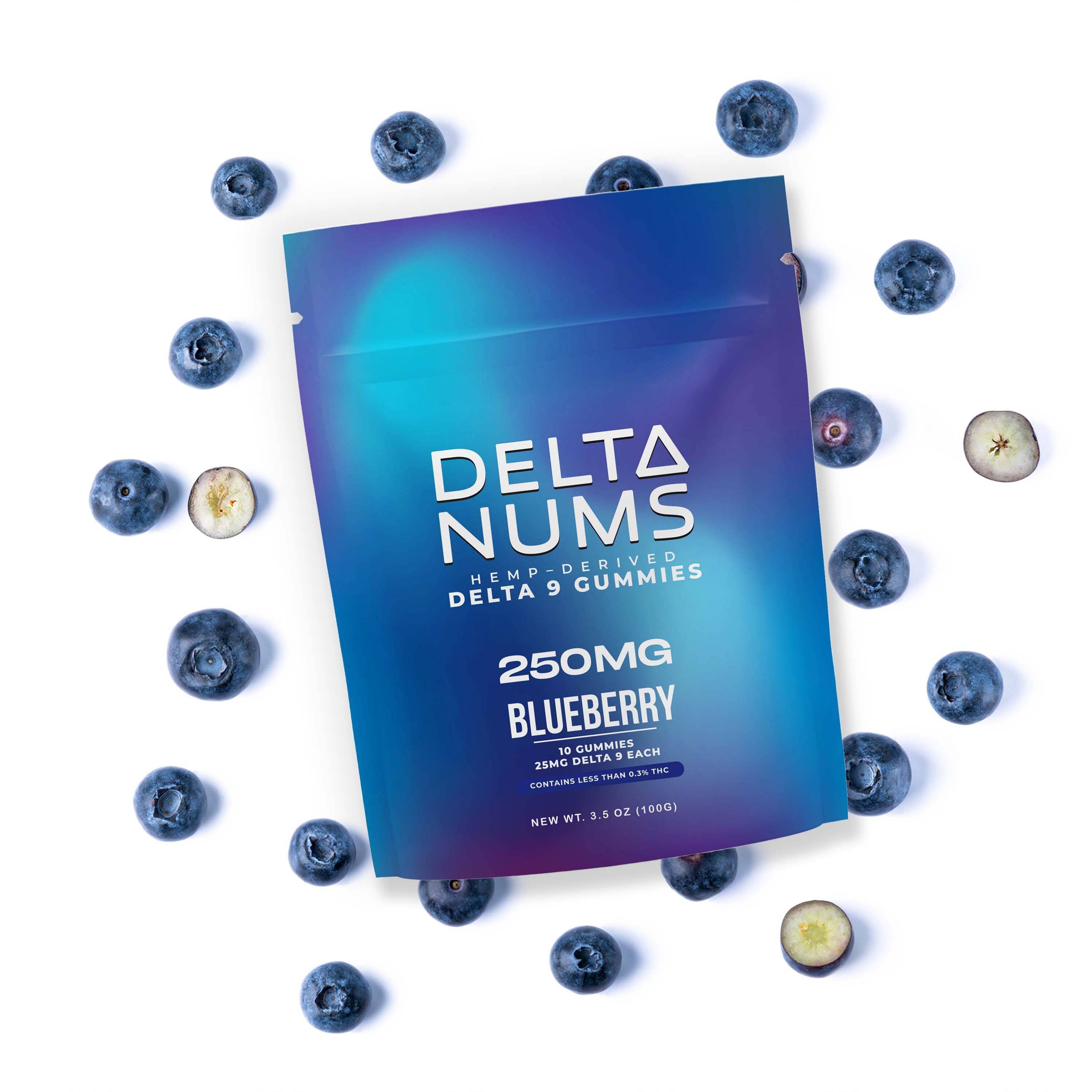 Delta 9 Blueberry Gummies