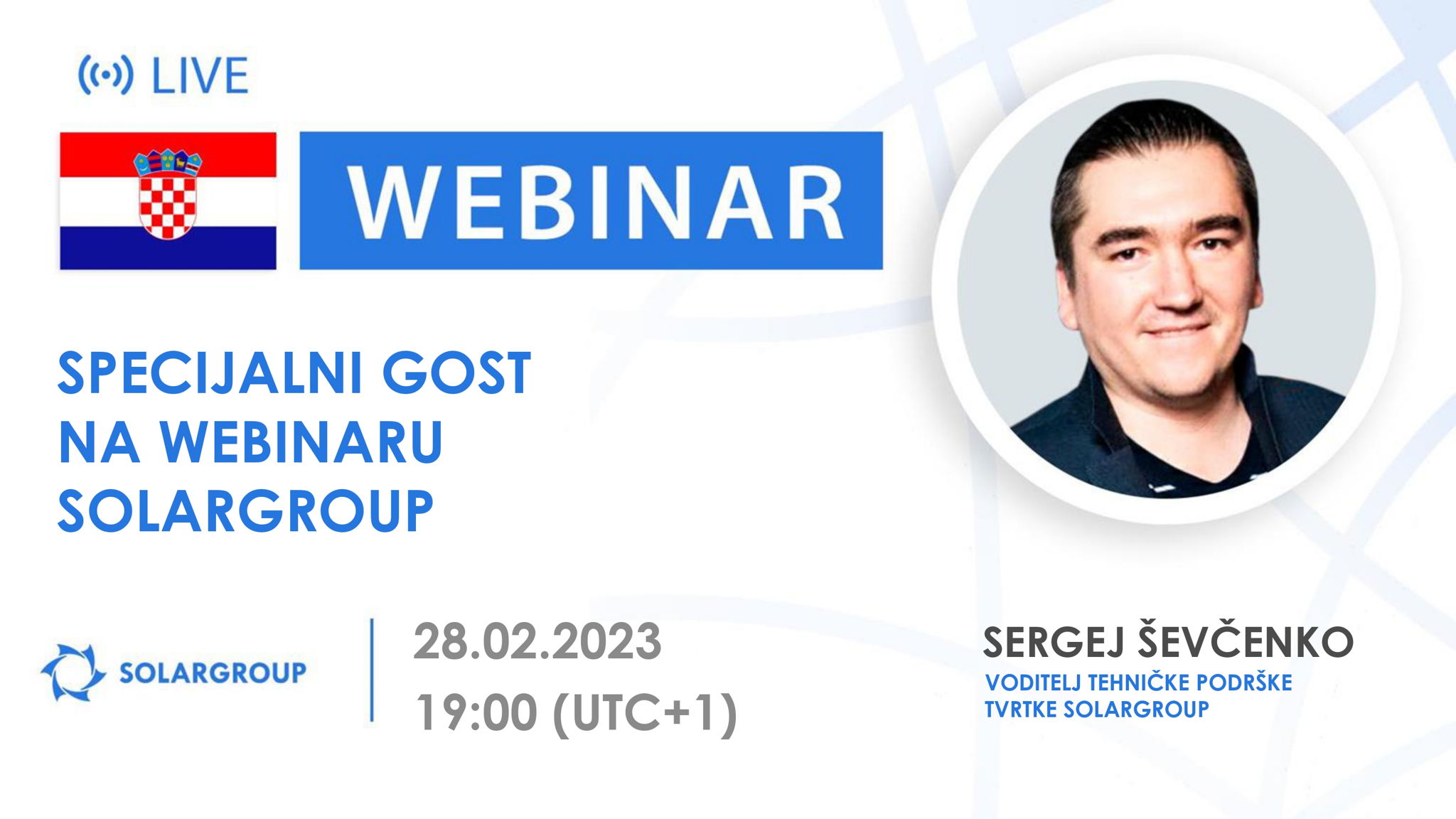 Croatia. Specijalni gost na webinaru SOLARGROUP