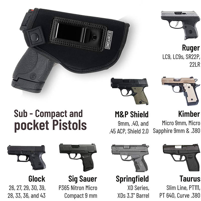 left hand shoulder holster, shoulder gun holster, belly holster, right hand shoulder holster