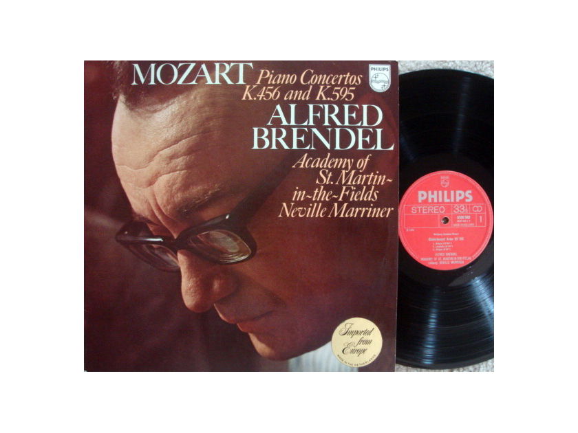 Philips / BRENDEL-MARRINER, - Mozart Piano Concertos K.456 & 595,  NM!