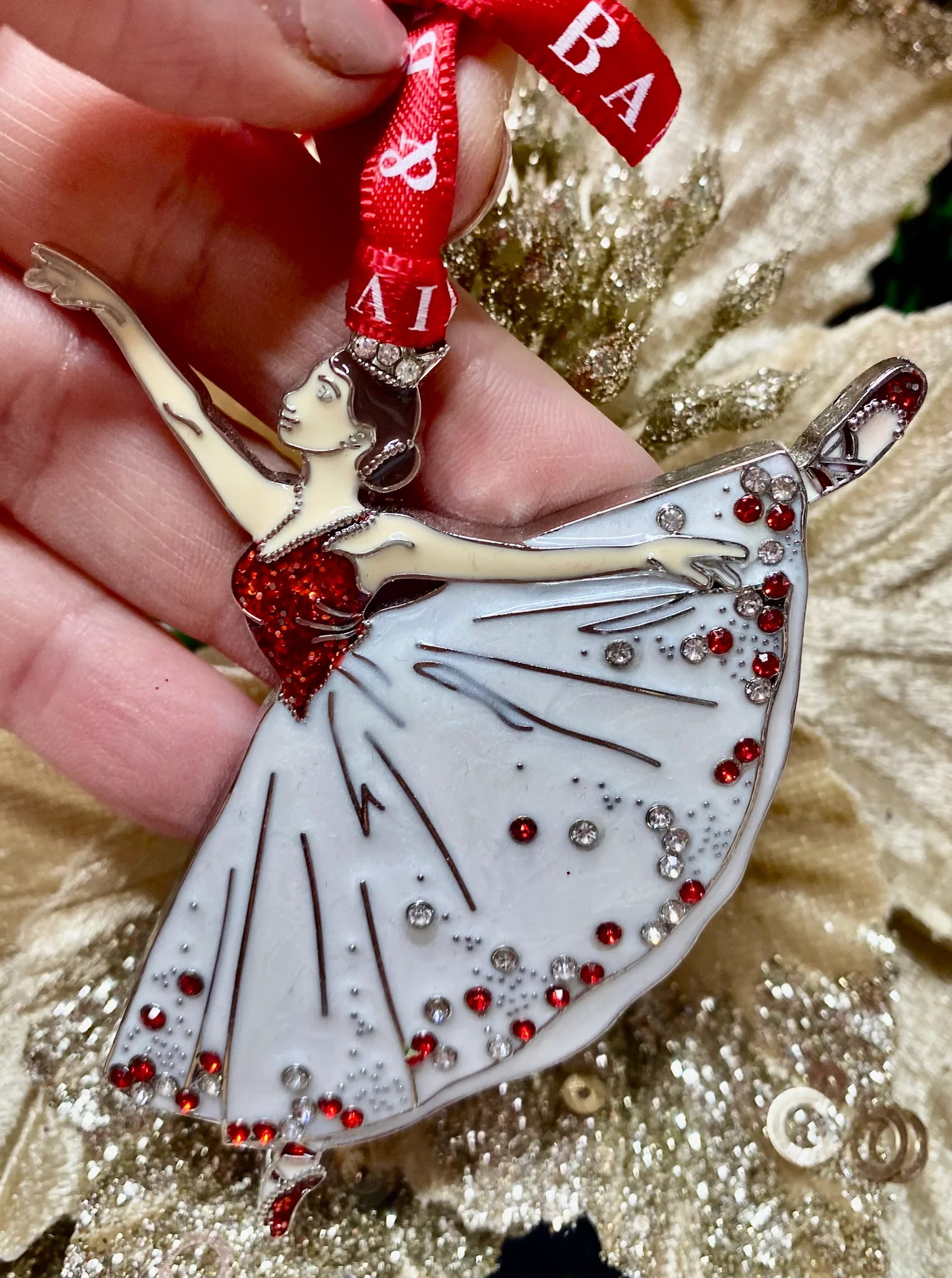 Ballerina Hanging Decoration - Tipperary Crystal - Image 2