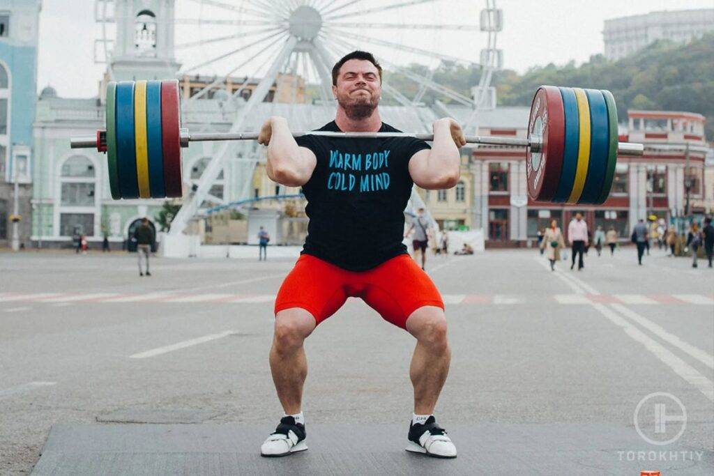 training outside