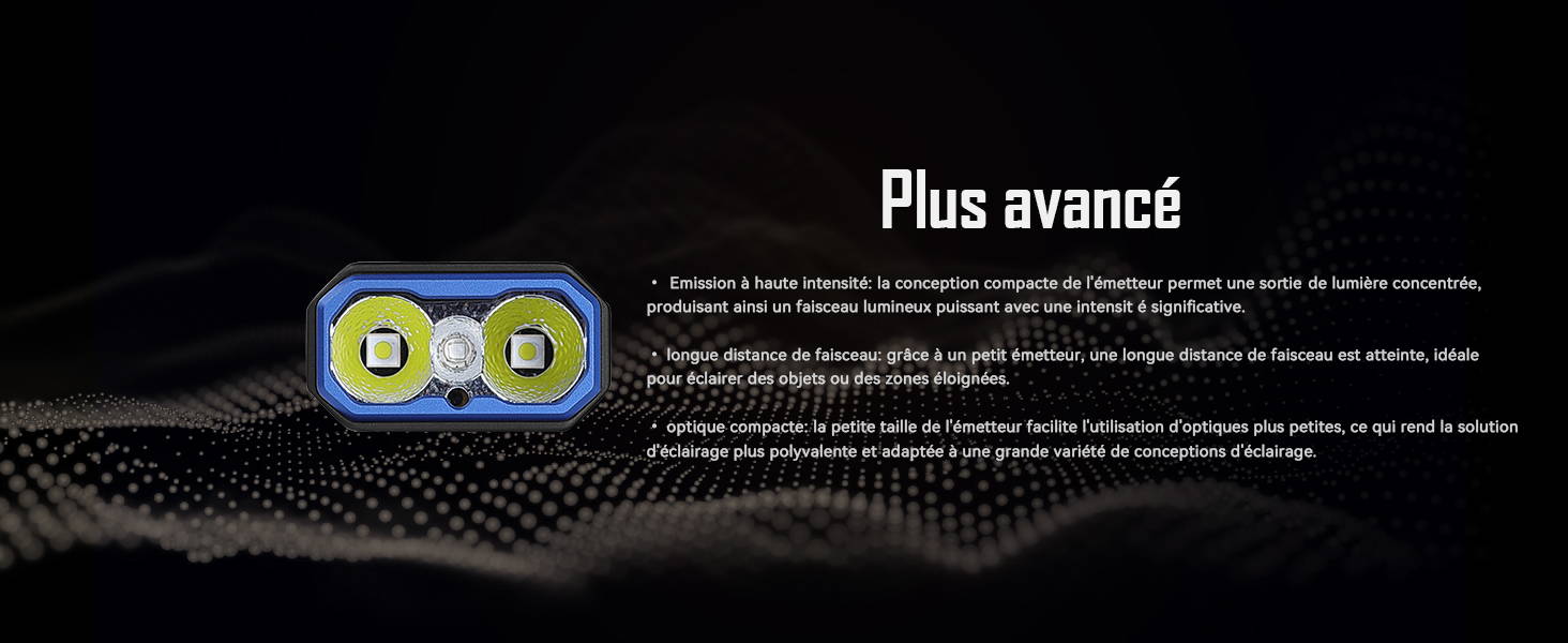 IMALENT LD35 Lampe de poche rechargeable EDC