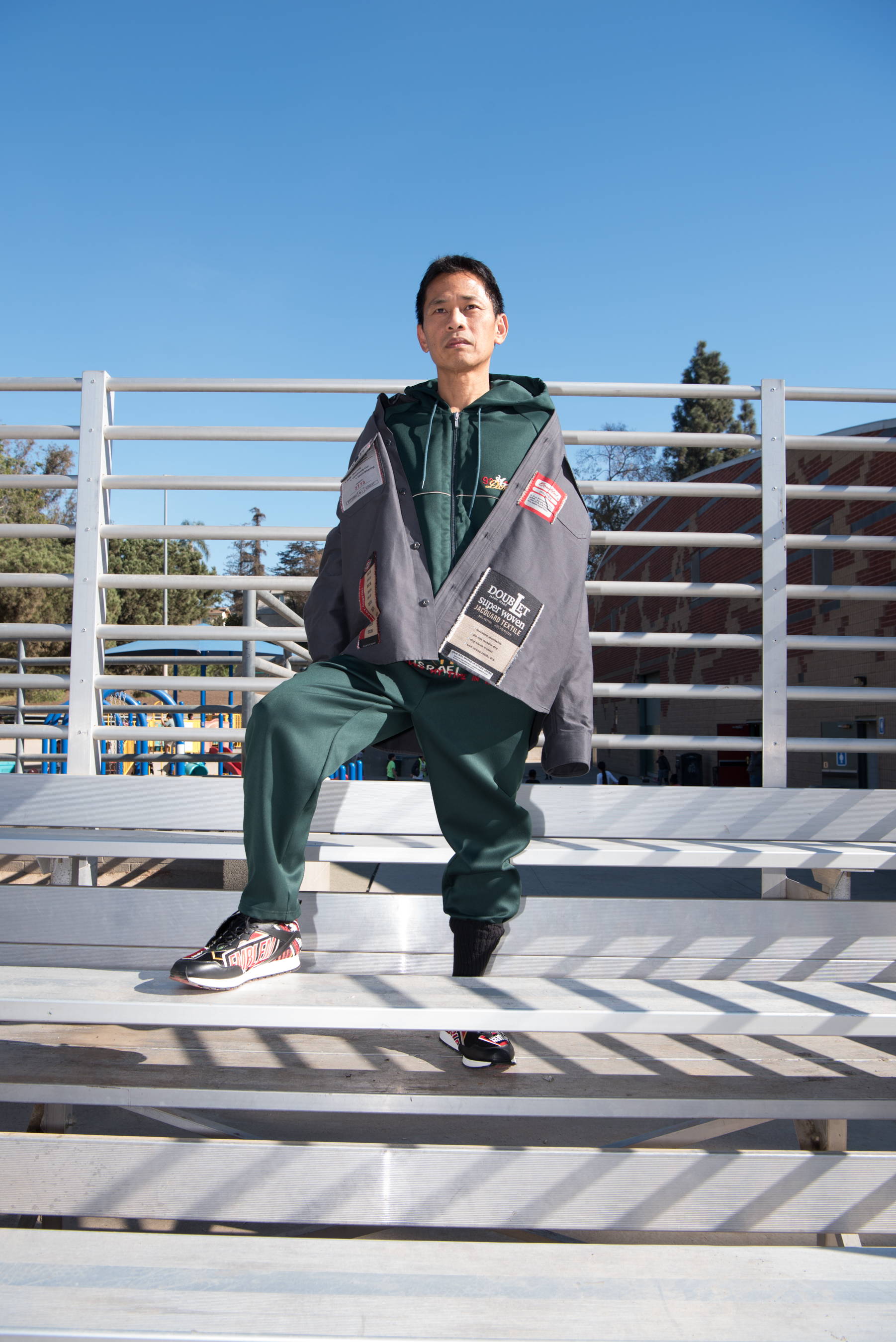 graphic shirt and trousers doublet for hlorenzo