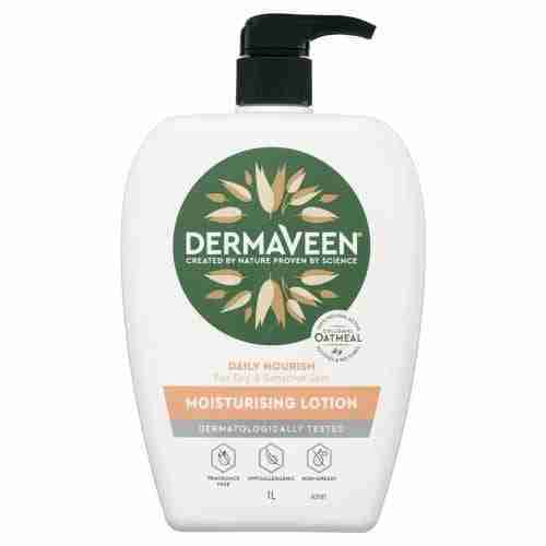 Dermaveen Daily Nourish Moisturising Lotion For Dry & Sensitive Skin 1L