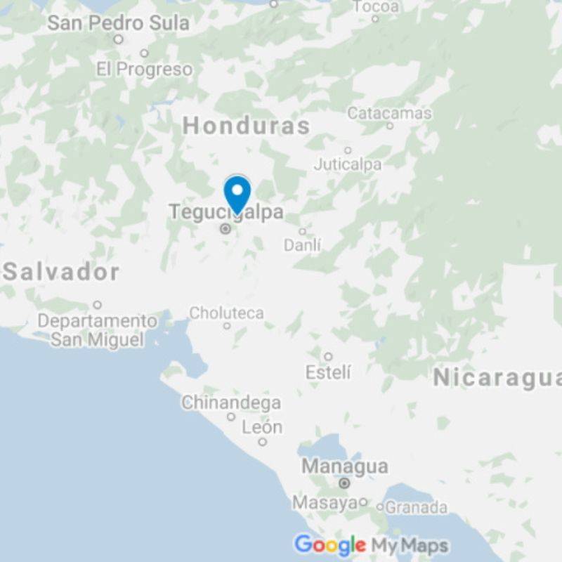 Zentral Amerika Map