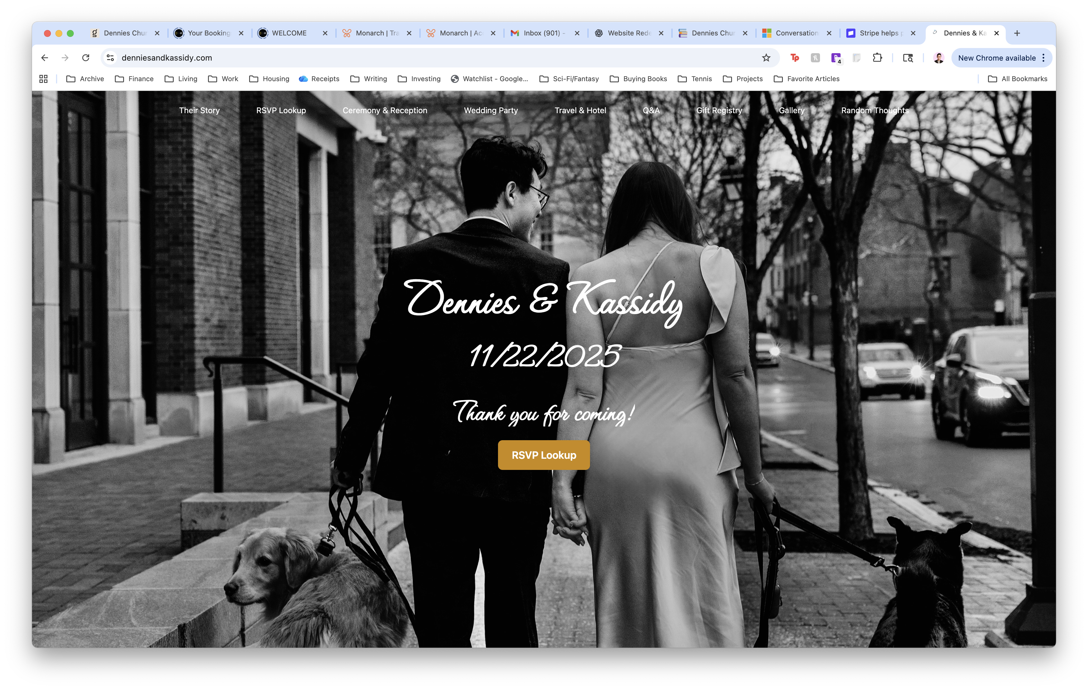 Wedding Website
