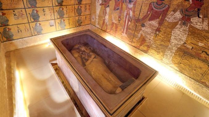 Luxor, Egypt, May 25, 2023 - Tomb of Tutankhamun, Luxor, Egypt