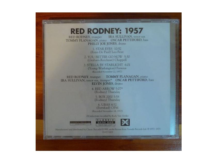 Red Rodney - 1957 Classic Records 24/96 DVD-A