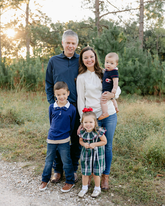 Victoria and Todd Ginavan and their children live in Cypress Texas
