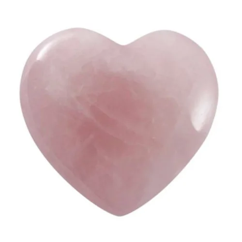 Cœur en quartz rose