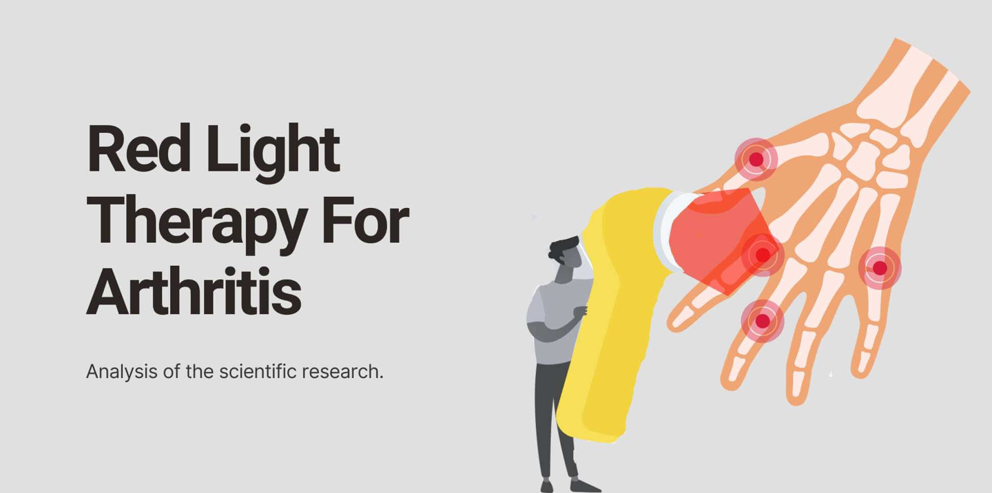 Red light therapy for arthritis pain relief scientific research