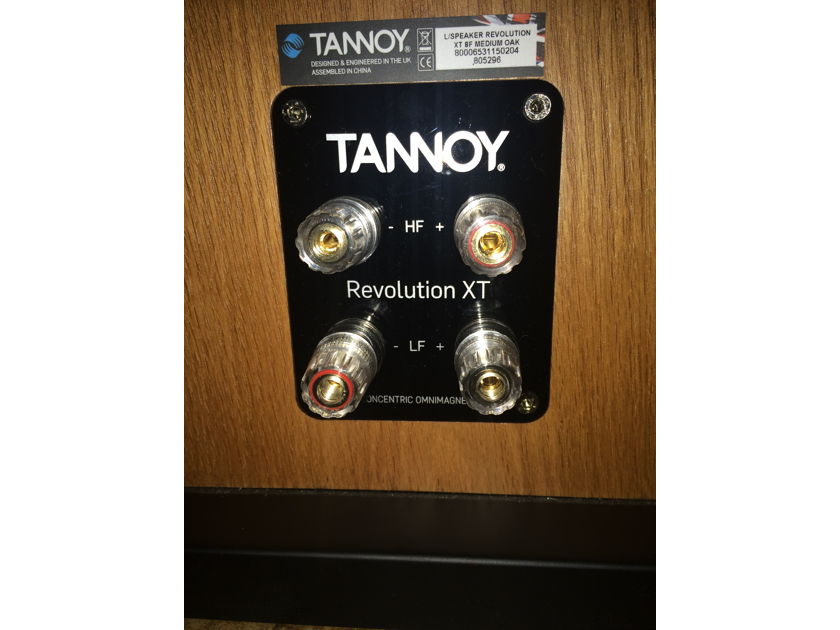 Tannoy Revolution XT 8F Loud Speaker Medium Walnut