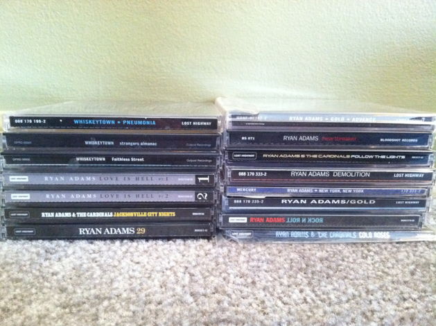 Ryan Adams - Lot of 20 CDs and 1 DVD Free Shipping & Fr...
