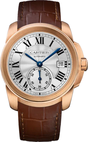 Calibre de Cartier 38 Pink Gold / Silver