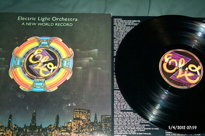 Elo - A New World Record first pressing ua nm
