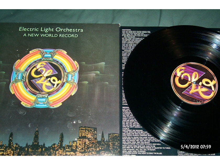 Elo - A New World Record first pressing ua nm
