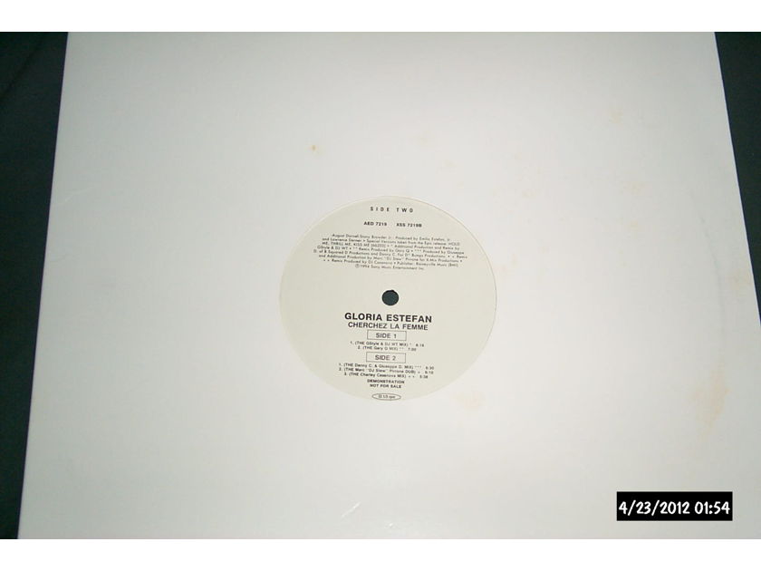 Gloria  Estefan - Cherchez La Femme Columbia Records Promo 12 Inch Vinyl 5 Mixes NM