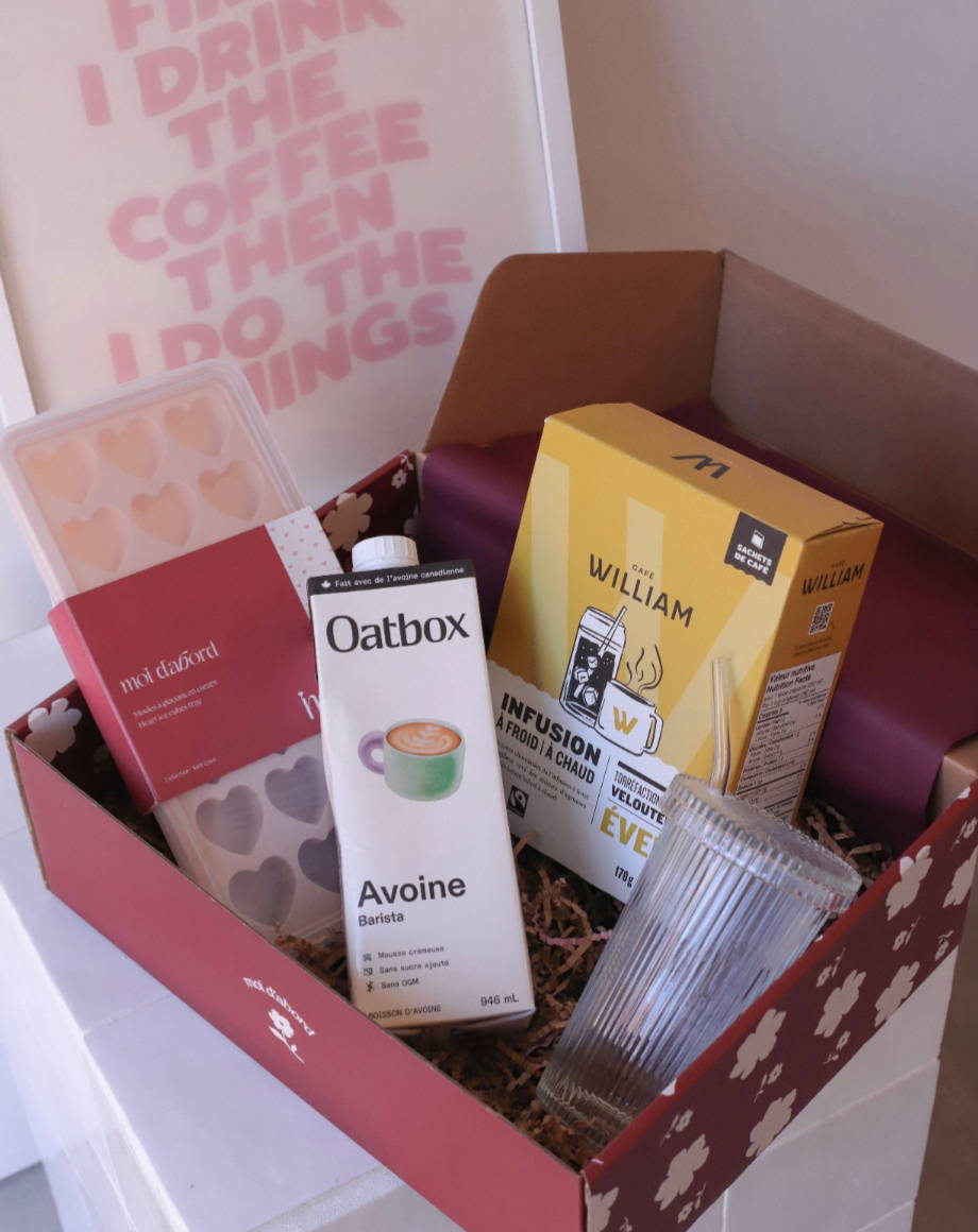 Boite cadeau accro café
