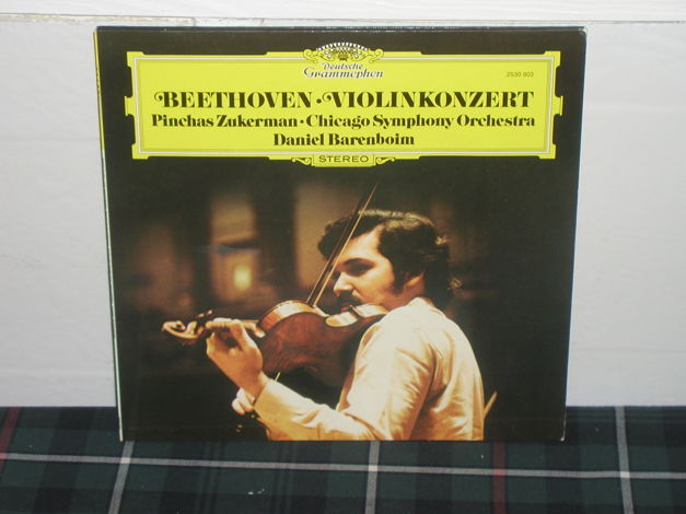Barenboim/CSO - Beethoven Violin Cto DG German import LP